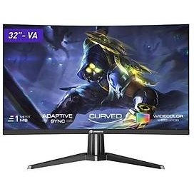 Resim GameBooster GB-3218CF 32" 180Hz 1ms VA FHD 1920×1080 HDMI*1+DP*1 RGB Curved R1500 Gaming Monitör 