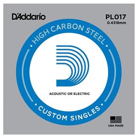 Resim D'Addario PL017 Tek Elektro Gitar Teli (17) 