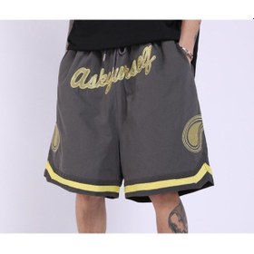 Resim Eukaaru Erkek Basketbol Şortu Çok Renkli 