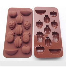 Resim Tahtakale Toptancı Silikon Kalıp Farklı Meyve Modeli Kalıbı 11 Li 