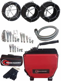 Resim Seybomak Tıkalı Kanal Açma Makinesi 16-19-22 Mm Full Set (FATURALI) 