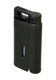 Resim Colibri Belmont Tek Torch Pürmüz Metalik Siyah Puro Çakmağı 