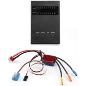 Resim Xindoker "25a Sensörsüz Fırçasız Esc + Programlama Kartı - 2s/3s Lipo Uyumlu Araç Kontrolcüsü" 