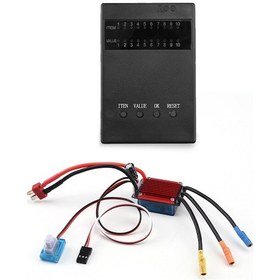 Resim Xindoker "25a Sensörsüz Fırçasız Esc + Programlama Kartı - 2s/3s Lipo Uyumlu Araç Kontrolcüsü" 