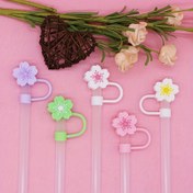 Resim 1/5 adet Pipet Ucu Kapağı, Tekrar Kullanılabilir Pipet Kapakları, Karikatür Çiçek Silikon Pipet Kılıf Kapakları, Dekoratif Pipet Kapakları, Parti İyilik Çantaları, Arkadaş Toplanmaları İçin, Stanley Cup 40&30 Oz İçin Toz Geçirmez Pipet Kapakları, Parti Malzemeleri 