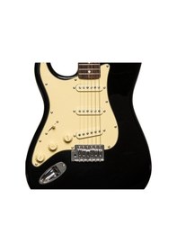 Resim Stagg Solak Elektro Gitar Siyah Ses-30blk Lh 