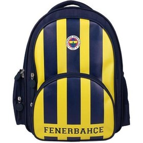 Resim Me Okul Çantası Fenerbahçe Suni Deri 24783 
