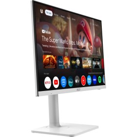 Resim MSI Modern MD272UPSW 27″ 60Hz 1ms AdaptiveSync UHD Flat IPS Flat Beyaz Pivot Monitör 