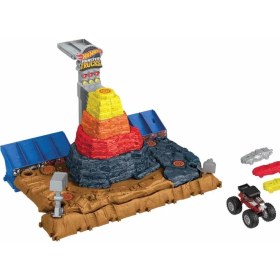 Resim Hot Wheels Monster Trucks Muhteşem Çarpışma Arenası HNB96 