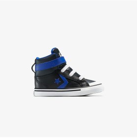 Resim Converse Pro Blaze Strap Leather Easy On Bebek Siyah Sneaker A13078c Siyah 