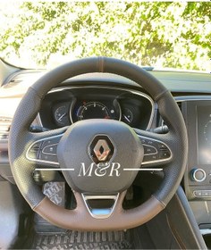 Resim Renault Talisman Kaplama Deri Direksiyon Kılıfı 