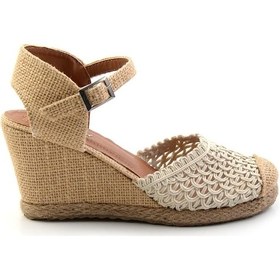 Resim Bej Kadın Espadril K01874414028 Bej 