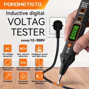 Resim Akıllı Voltaj Test Cihazı 12-300V AC Non-Contact Devre Voltaj Dedektörü NCV Arka Işık Fener Alarmı, Akıllı Ses ve Işık Alarmı, Canlı Tel, Çizgi Noktası Bulucu, Otomatik Kapanma, Pil Pozitif Tespiti, Taşınabilir Elektrikçi Aracı, Voltaj Ölçer Test Cihazı, Elektronik Devre, Elektronik Bileşen, Hassas Ölçüm, Elektronik Tasarım, Yüksek Doğruluk, DIY Elektronik, Hassas Voltaj Test Cihazı, Voltaj Test Cihazı, Elektronik Tutkunları 