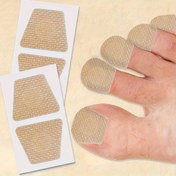 Resim 100 Çift, Mucizevi Çay Ağacı Yağlı Tırnak Bakım Yamaları - Ayak Tırnakları İçin Nazik ve Hava Alan Bakım, Kolay Uygulanır & Uzun Süre Kalıcı Bakım, Açık Bej Renkli, Doğal Uyumlu Tasarım, Günlük Kullanım, Kalıntı Bırakmayan Formül, Ayak Sağlığı 