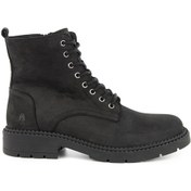 Resim Hush Puppies Heilig Bounce Hakiki Deri Erkek Bot Siyah 