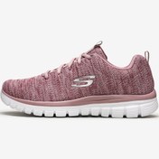 Resim Graceful-Twisted Fortune Kadın Pembe Spor Ayakkabı 12614 MVE Skechers