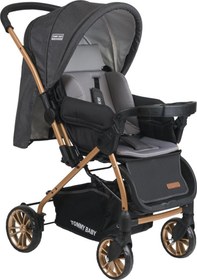 Resim Tommybaby TB-980 Gold Çift Yönlü Bebek Arabası Puset 