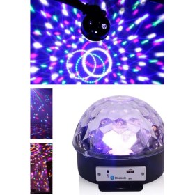 Resim Kumandalı Sese Duyarlı Disko Topu Eğlence ve Etkinliklerin Vazgeçilmezi 