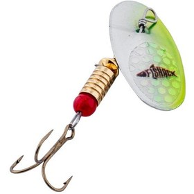 Resim Döner Kaşık - Fishack Glidex - Sunflare - 3,6g - No:2 - Alabalık/turna/levrek Olta Kaşığı 