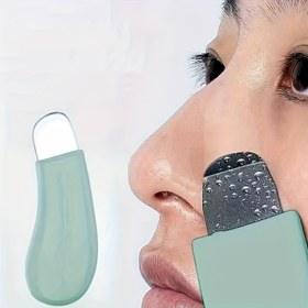 Resim Taşınabilir Ergonomik Araç - Paslanmaz Çelik Yüz Gözenek Temizleyici, Açık Bej, Elektriksiz Cilt Bakımı Spatulası, Dokulu Yüzey, Normal Bej için Nazik Peeling, Kullanımı Kolay, Gözenek Temizleme Aksesuarı, Ergonomik Tasarım, Dayanıklı Cilt Bakımı Spatulası 