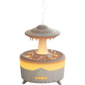 Resim Ufo Su Damlası Aromaterapi Makinesi Evi Büyük Sis Masaüstü Sessiz Kontrol Temel Difüzör Abd Fiş Beyaz (Yurt Dışından) 