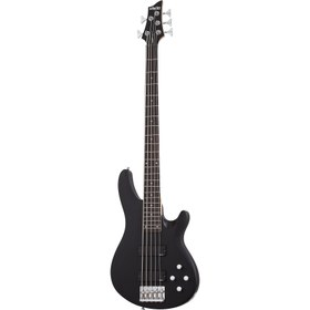 Resim Schecter C-5 Deluxe 5 Telli Bas Gitar (Satin Black) 