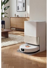 Resim Homend Alex 50 Pro AI Destekli Akıllı Robot Süpürge 28000 PA Emiş Güçlü Beyaz 