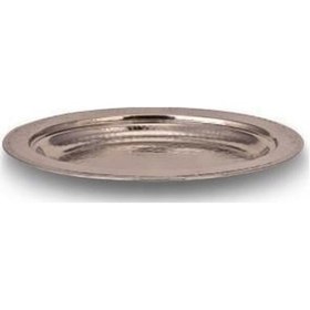 Resim Turna Bakır Piyade İskender Kebap Kayık Sunum Tabağı 25 Cm El Dövme Nikel Turna4418-2 