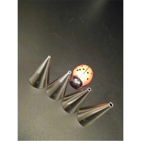 Resim Giderioss 1-2 - 3-4 Numara Krema Sıkma Yazı Duy Uçları Paslanmaz Yazı Yazma Krema Sıkma Duy Uç Seti 3 Cm, Gümüş 