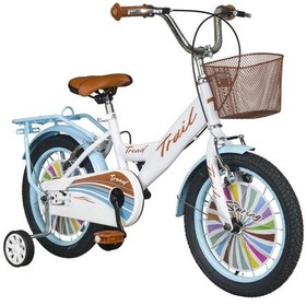 Resim Trail Tr150 16 Jant Bisiklet Bagajlı Çocuk Bisikleti mavi 