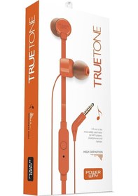 Resim Powerway Truetone Mikrofonlu Stereo Kulak İçi Kulaklık 