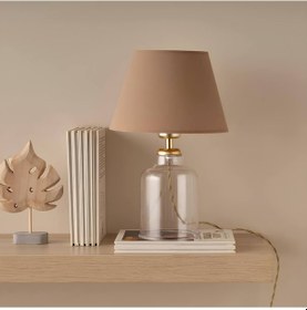 Resim Homing Noi Şeffaf Kristal Abajur Ayd-3432 Kahverengi 