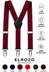 Resim ELROZO Pantolon Askısı 3 Klips Ayarlanabilir Elastik 