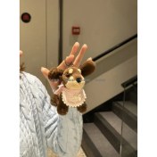 Resim Silver1 Sevimli Renkli Ip Peluş Ayı Kolye El Yapımı Oyuncaklar Küçük Bebek Çanta Çekicilik Sevimli Bebek Cep Telefonu Çekicilik (Yurt Dışından) 