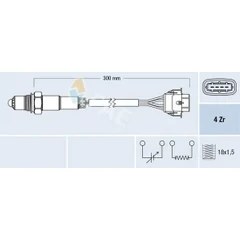 Resim FAE 77592 Oksijen Sensoru 55566648 