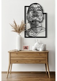 Resim Antonietta Metal Tablo - Ev Ofis Dekorasyon - Ofis Aksesuarları - Metal Duvar Dekorasyonu 