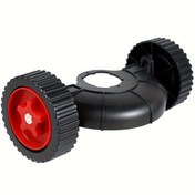 Resim Ayarlanabilir Trimmer Destek Tekerleği Ek Parçası - Hızlı Değiştirme, Çıkarılabilir Tasarım ile Artırılmış Stabilite - Benzinli ve Elektrikli Çim Biçme Makinelerine Uyar 
