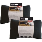 Resim Gojo Silikon Dolgu Boyun Yastığı Siyah Renk 2 Adet 