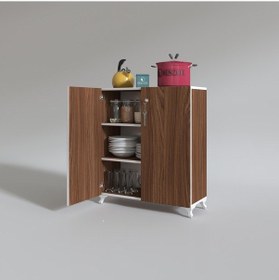 Resim Kenzlife mutfak dolabı çilem 088*070*032 cvz kilitli ayaklı banyo evrak ofis kitaplık ayakkabılık kiler 