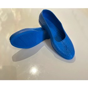 Resim Mavi Kadın Lastik Bağ Bahçe ve Iş Ayakkabısı, Deniz Ayakkabısı 