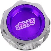 Resim Motion003 1 Adet Jdm Mugen Alüminyum Motor Yağı Kapakçığı Mor Logo Honda Acura 