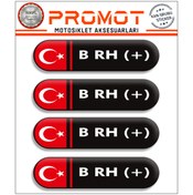 Resim PROMOT KAN GRUBU 3D STİCKER 4'LÜ 