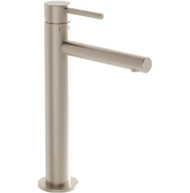 Resim Vitra Origin Yüksek Lavabo Bataryası Fırçalı Nikel A4255734 