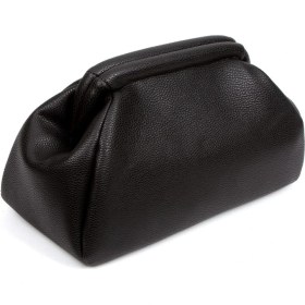 Resim Bahels Kadın Trend Siyah Deri Clutch Portföy Çanta 
