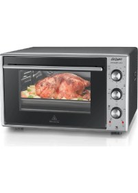 Resim Arzum Mini Midi Fırın 50 Lt Çift Cam Turbo Pişirme Paslanmaz Çelik Çok Fonksiyonlu Yerli 