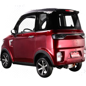 Resim Arora S1 Elektrikli Otomobil E-Car Kırmızı Renk 