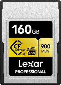 Resim Lexar 160GB Professional CFexpress Type A Gold Hafıza Kartı 