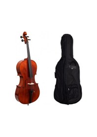 Resim Picaldi Cg106 4/4 Profesyonel Çello Seti Tam Boy Çello Standartları Zengin Harmonik Yapı Abanoz Klavye Ve Güçlü Ses Hacmi 