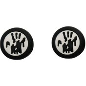 Resim Death Stranding Desenli Xbox One S/one X/xbox E/xbox 360 Analog Koruyucu Silikon Pad Beyaz 