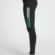 Resim Red Ruby Tayt Içi Şardonlu Yüksek Performans Mikrofiber Rahat Kesim Spor Tayt Gri ve Siyah 